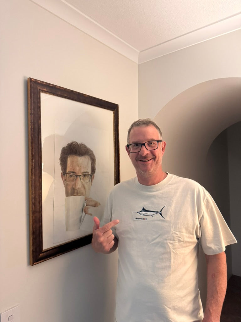 Marlin Embroidered T-shirt